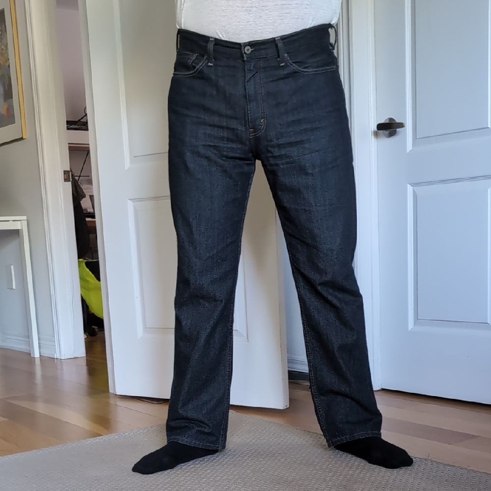 Levi's Men's Deep Indigo Relaxed Jeans